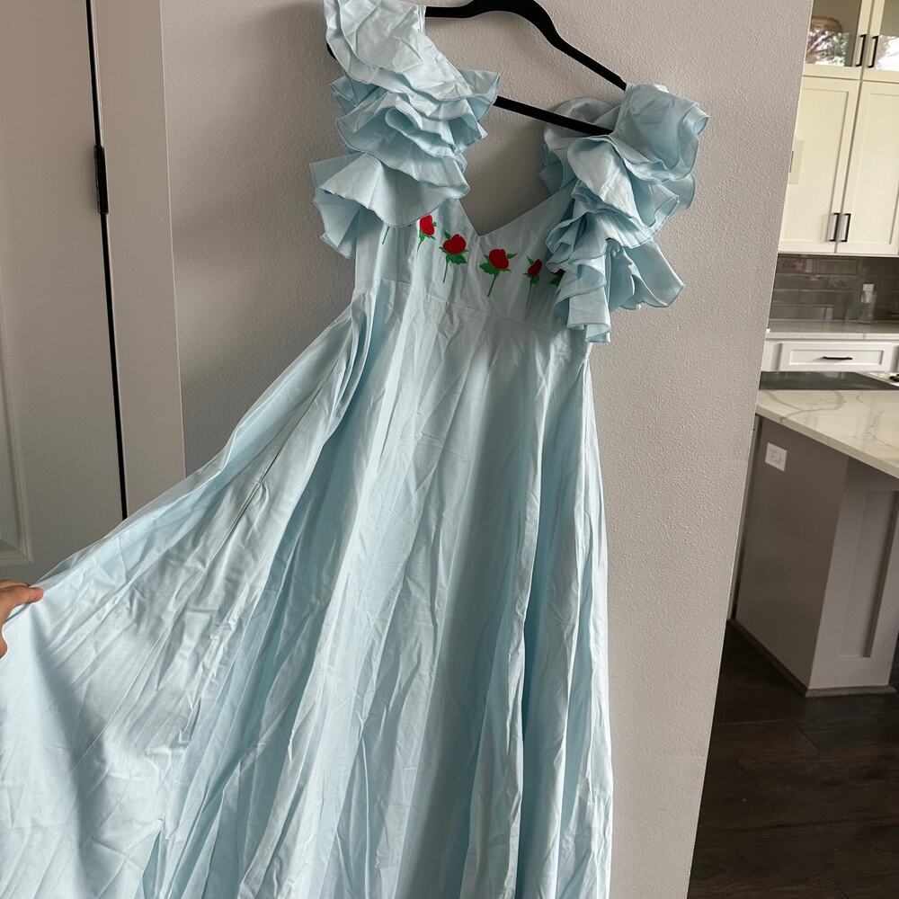 FANM MON TUCKERNUCK Demre Dress Size Medium New - Picture 7 of 10